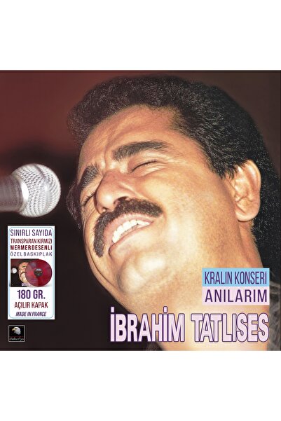 La Luna PLAK - İbrahim Tatlıses - Kralın Konseri (Limitli ve Özel Baskı Kırmı...