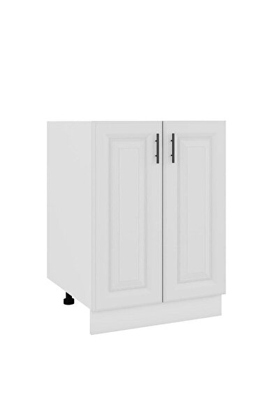 Sani Lower kitchen cabinet for sink, Soft premier, 60 x 48 x 82 cm, White