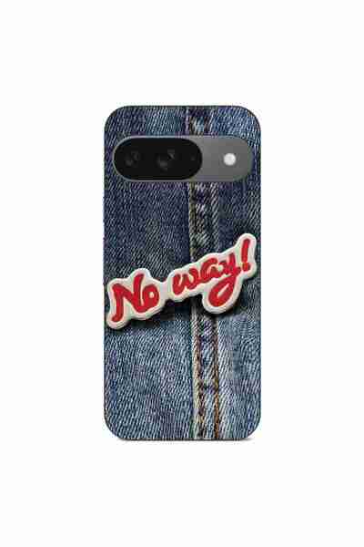 OEM Θήκη συμβατή με Google Pixel 9 Σιλικόνης Gel TPU Μοντέλο No Way Jeans