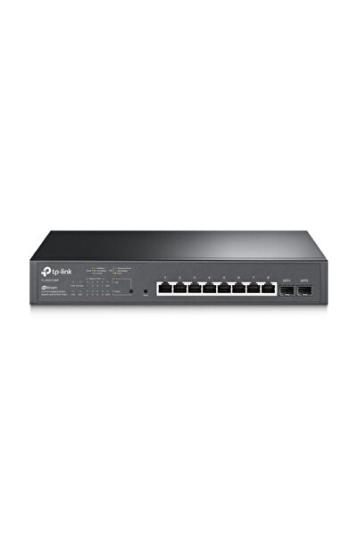 TP-LINK TL-SG2210MP |   Comutator |   8x RJ45 1000Mb/s PoE+, 2x SFP, 150W