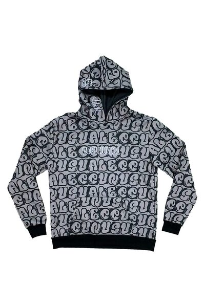 BEE UNUSUAL Hanorac unisex cu imprimeu integral XL