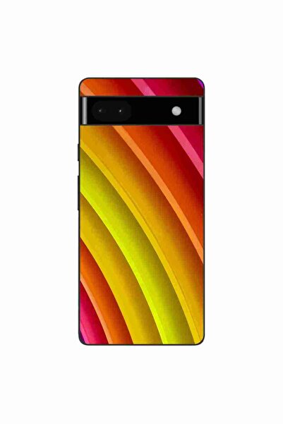 OEM Husa compatibila cu Google Pixel 6A Silicon Gel Tpu Model Abstract Stripes
