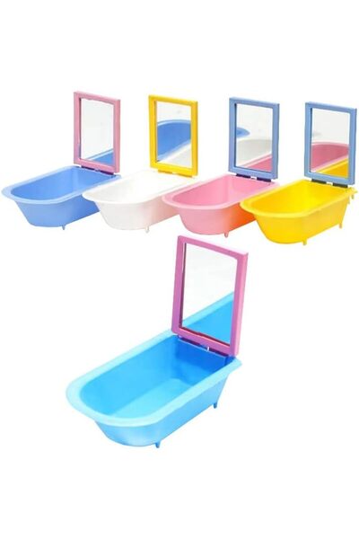 Yıldızan Nzr Beautestore Mirrored Bathtub for Small Breed Birds 2026 1103473
