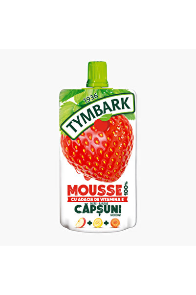 Tymbark mousse de fructe (mere, banane, capsuni, morcov) 120g