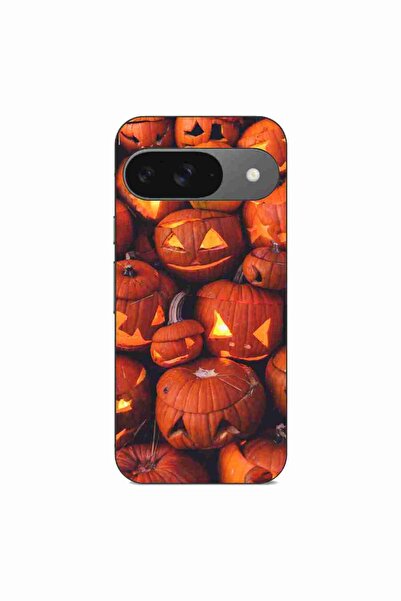 OEM Husa compatibila cu Google Pixel 9 Pro Silicon Gel Tpu Model Halloween Do...