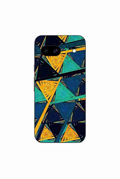 OEM Husa compatibila cu Google Pixel 8A Silicon Gel Tpu Model Abstract Prism