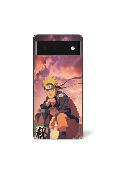 OEM Husa compatibila cu Google Pixel 6 Silicon Gel Tpu Model Naruto Pergament