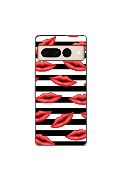 OEM Калъф, съвместим с Google Pixel 7 Pro, силиконов гел TPU, с шарка на райе...