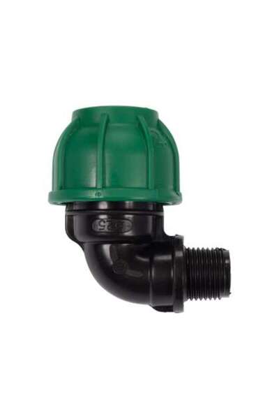 Flo Cot Compresiune 90°, Filet Exterior, 25Mm X 1/2''