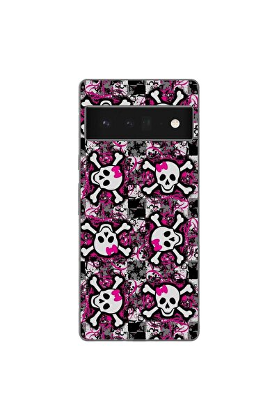 OEM Husa compatibila cu Google Pixel 6 Pro Silicon Gel Tpu Model Pop Art Skel...