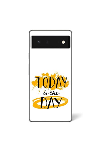 OEM Θήκη συμβατή με Google Pixel 6, από σιλικόνη gel TPU, με σχέδιο/μήνυμα: Σ...