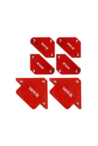 yato Welding Magnet Set, 6 Pieces