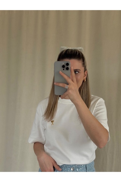 AlisBoutique Ami Pamuklu Tshirt
