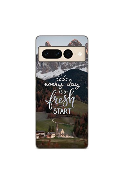 OEM Husa compatibila cu Google Pixel 7 Pro Silicon Gel Tpu Model Mesaj Fresh ...