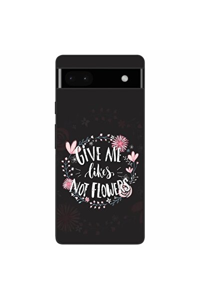 OEM Husa compatibila cu Google Pixel 6A Silicon Gel Tpu Model Mesaj Give Me L...