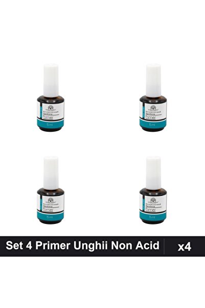 global fashion Set 4 Primer Unghii Non Acid 15ml, Bază Manichiură Profesională