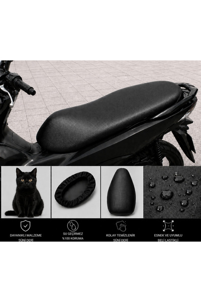lawrenceshop Husa de protecție pentru șa motocicletei Asia AS 125 T, impermea...