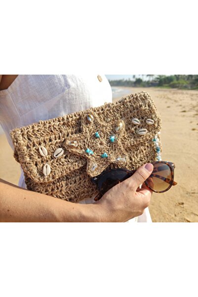 Yumey Paper Rope Bag, Beach Bag, Summer Bag, Handbag