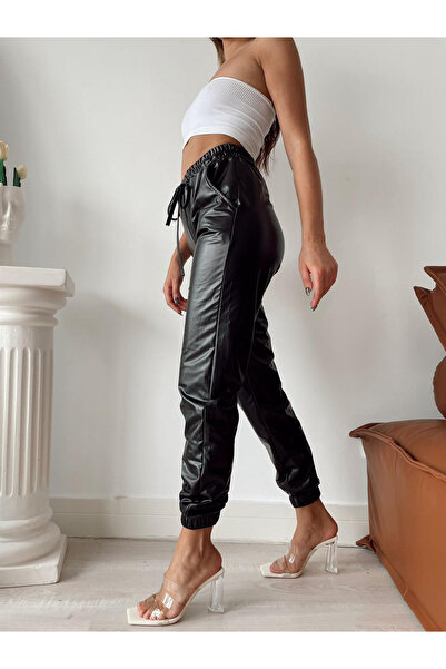 OEM Pantaloni Dama Vatuiti din Piele