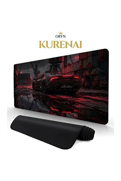Touge / Kurenai Edition | 90x40cm Gaming Mousepad - (3mm Kalınlık)
