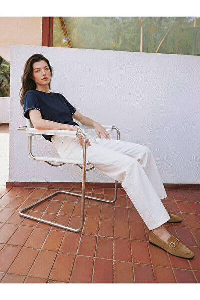 LC Waikiki Nevavm Standard Fit Wide Leg Women's Pants with a Difference