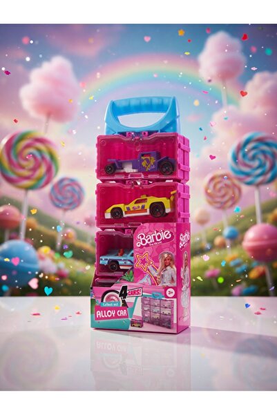 Natavanbutık 🌈 🚗   سيارات دريم كاندي الصغيرة 🍭 ✨ مجموعة سيارات معدنية من 4...