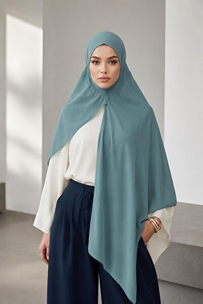 Aisha's Design Non-Slip Combed Cotton Inner Layer, Chiffon Shawl, Ps-62