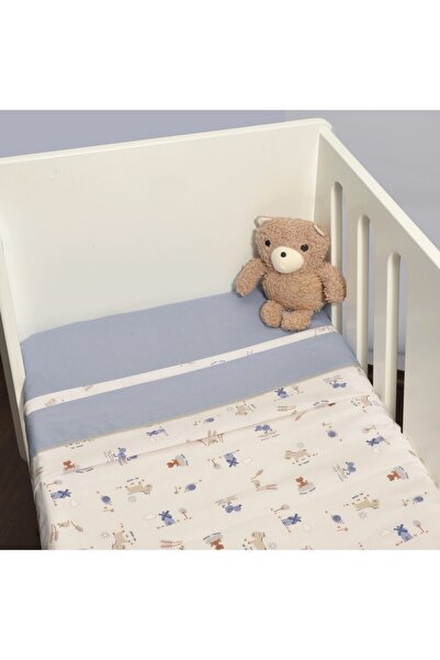 Baby Oliver Σεντόνια Λίκνου Σετ 2τεμ. 75x110cm 100% Βαμβάκι Design 414 Oliver...