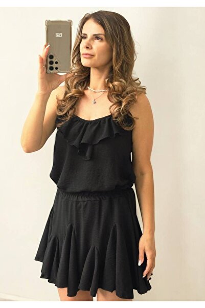 Azara Katherine set with integrated skirt and shorts