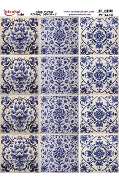 İstanbul Hobi Brass Decopage Pt 3400