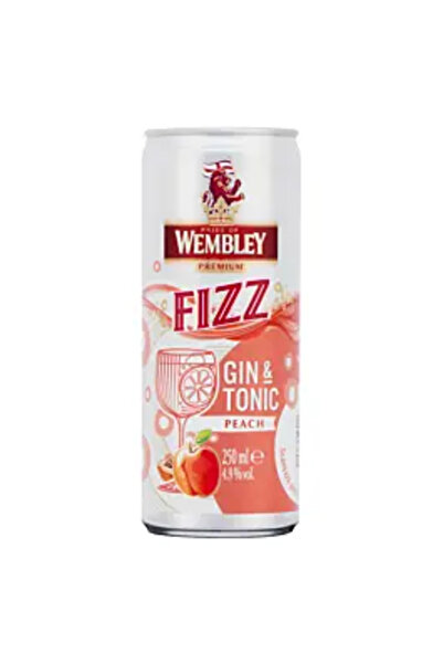 Wembley Fizz Gin & Tonic Piersică, 4.9% alcool, 0.25 L