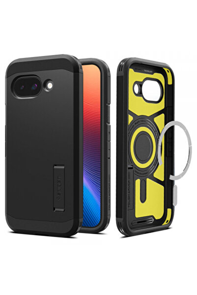 Spigen Θήκη MagSafe για Google Pixel 9a, Spigen, Tough Armor, Μαύρο