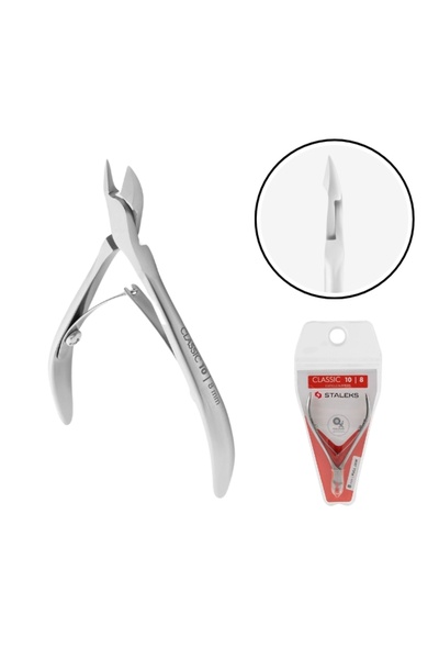 STALEKS Clește pentru cuticule clasic NC-10-8, 8mm