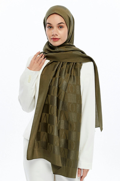 Valentino Orlandi Alia Series Vo Checker Pattern Shawl