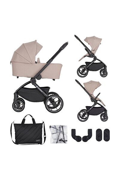 Petite&Mars Carucior 2 in 1, Petite&Mars, Scout, Cu landou pliabil, Reversibi...