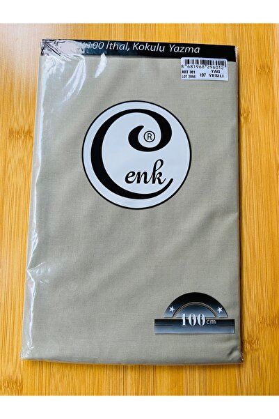 Lorin hobi Cenk oyalık yazma 100 cm 197 YAĞ YEŞİLİ