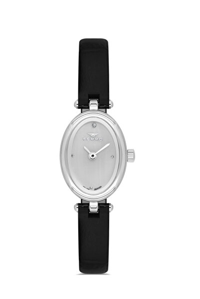 FERRO Black Leather Cord Women's Wristwatch Fl21767B-J 3Atm Water Resistant 2...