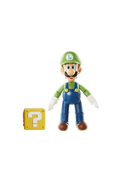 scntoys Nintendo Super Mario Figure Luigi 10 cm Super Mario Luigi Figure Orig...