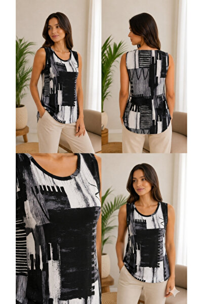 Kokosh moda Νέα σεζόν Γυναικεία μπλούζα με σχέδια, στρογγυλή λαιμόκοψη και τι...