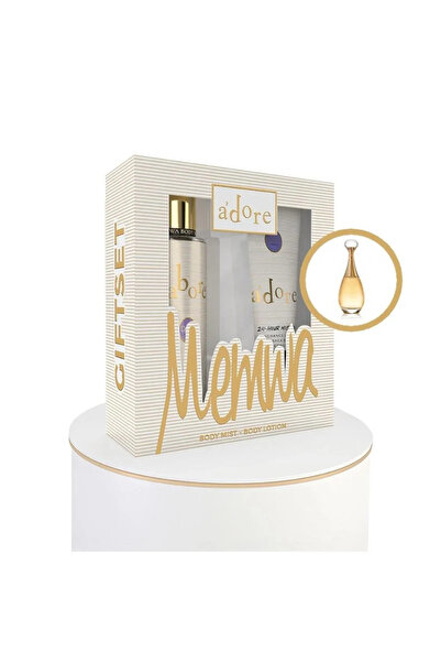 MEMWA Body lotion and body spray set - J'adore fragrance