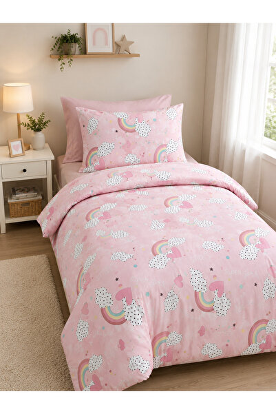 NURLATEX Single Child's Duvet Cover Set - Colorful Dreams
