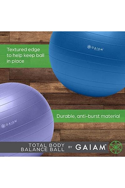 Yıldızan Nzr Beautestore Gaiam Our Gymnastics Balls Total Body Balance Ball K...