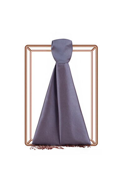 ipekevi Double-Sided Solid Color Silk Shawl 00927- Işıl