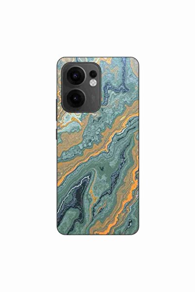 OEM Husa compatibila cu Oppo Reno13 F Silicon Gel Tpu Model Forest Flame Marble