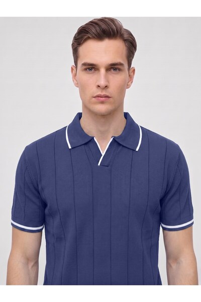 Plus Scorpion Tricou cu mânecă scurtă pentru bărbați, cu guler polo