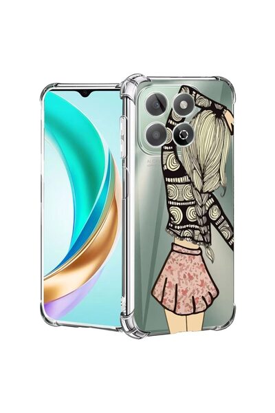 bestcase ¬Æ Husa compatibila Honor X8C, Anti Shock 1.5MM, Girl Friend, Protec...
