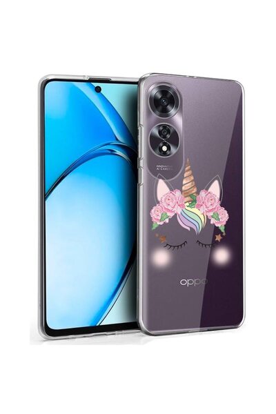 bestcase ¬Æ Husa pentru OPPO A60 4G, Clear Silicon 2MM, Unicorn, Antisoc, Pro...