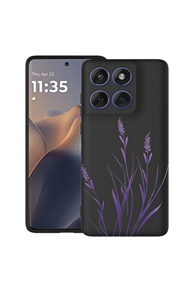 bestcase ¬Æ Husa TPU Ultra Slim Compatibila cu Motorola Moto G86 Power, Flora...
