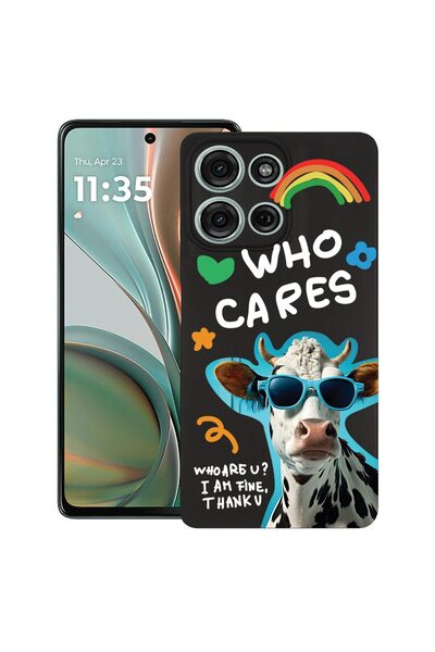 bestcase ¬Æ Husa TPU Ultra Slim Compatibil cu Motorola Moto G67 Power, cu Des...