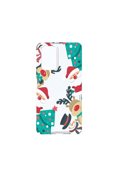 bestcase ¬Æ Husa Clear Silicon 2MM, Compatibila Cu Motorola Moto G85, Xmas, A...